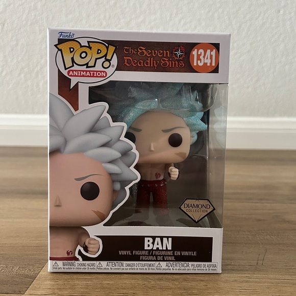 Funko Pop! Animation: The Seven Deadly Sins - Ban (Diamond Collection) #1341 - Picture 1 of 6